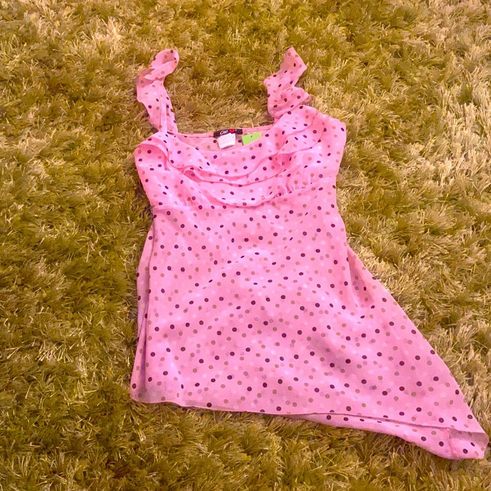 Y2k Polka Dot Tank